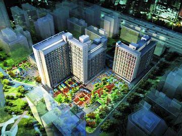 Seasons Park Apart Hotel Pékin  Extérieur photo